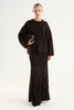 TWIST & TANGO, AKASHA LACE SKIRT MOCHA BROWN