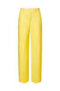 DRYKORN, DESK PANTS YELLOW