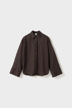 Indlæs billede til gallerivisning TWIST &amp; TANGO EVIENNA LINEN SHIRT COFFEE