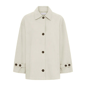 ANNE MI, VERA SHORT JACKET - OATMEAL
