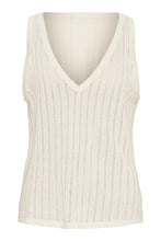Indlæs billede til gallerivisning ANNE MI, AMELIA KNIT TOP OFFWHITE