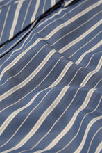 Indlæs billede til gallerivisning TAKTIL, AT-GWEN MENS TIE SHIRT, BLUE STRIPE