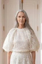 Indlæs billede til gallerivisning TAKTIL, NABIA BALOON BLOUSE, OFFWHITE