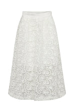 Indlæs billede til gallerivisning TAKTIL, NABIA MESH SKIRT, OFFWHITE