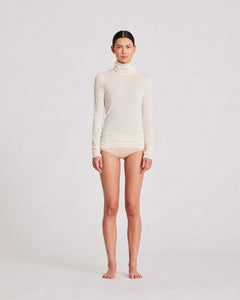 GAI & LISVA, ANNA WOOL TURTLENECK OFF WHITE