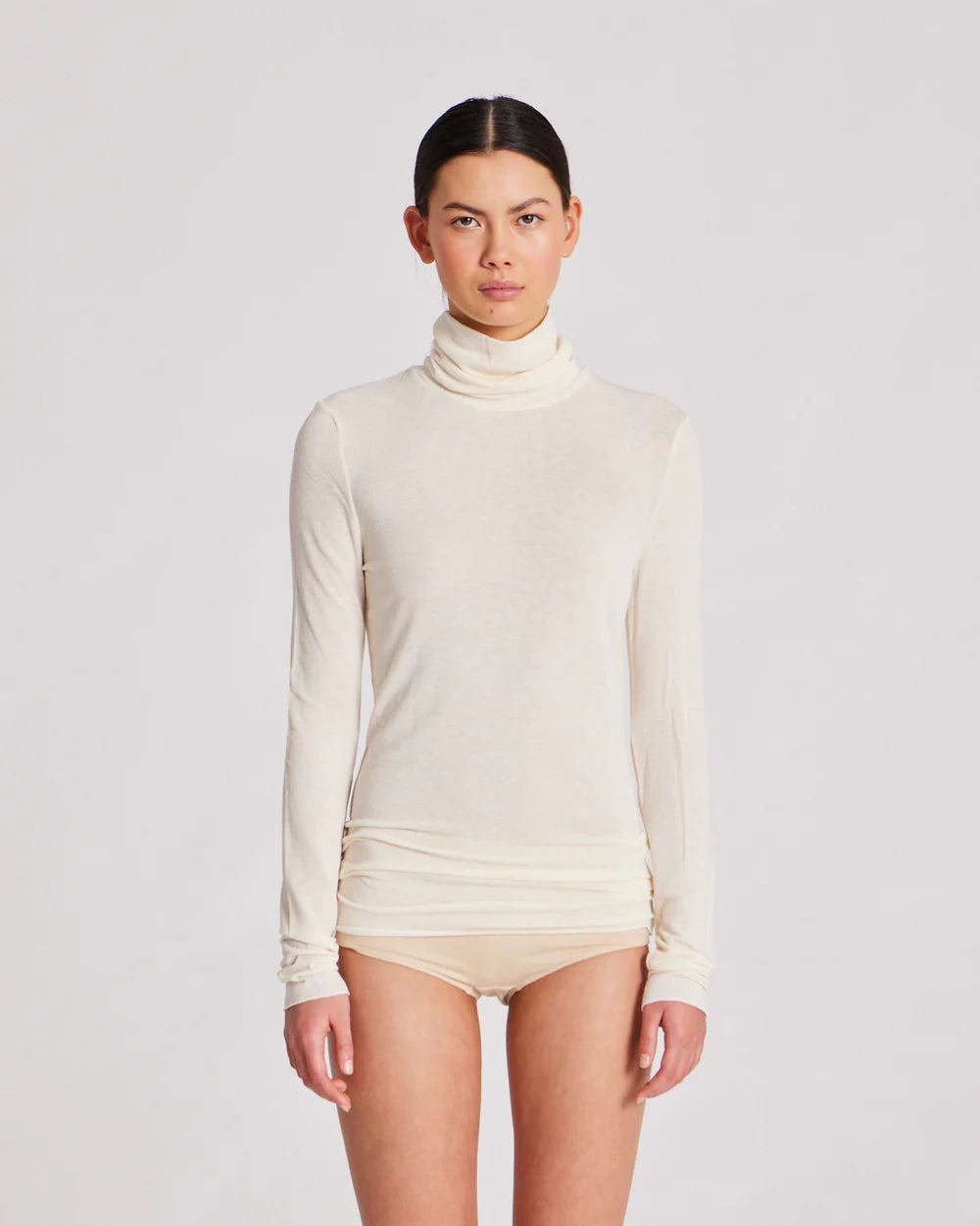 GAI & LISVA, ANNA WOOL TURTLENECK OFF WHITE