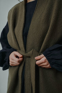 ANNE MI, EA WAISTCOAT - BEECH
