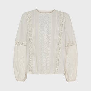 ANNE MI, JASMIN BLOUSE OFFWHITE