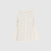 Indlæs billede til gallerivisning ANNE MI, MELODY TOP WHITE SAND