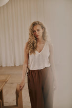 Indlæs billede til gallerivisning ANNE MI, AMELIA KNIT TOP OFFWHITE