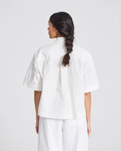 Indlæs billede til gallerivisning GAI &amp; LISVA, ASTRID SS SHIRT POPLIN, WHITE