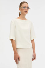 Indlæs billede til gallerivisning MARK TAN, BEYLA CREPE BLOUSE IVORY