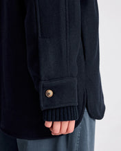 Indlæs billede til gallerivisning GAI &amp; LISVA, BITTEN WOOL JACKET MIDNIGHT BLUE