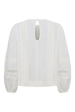 Indlæs billede til gallerivisning ANNE MI, CLOVER IS BLOUSE, WHITE SAND