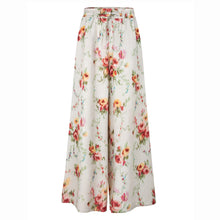 Indlæs billede til gallerivisning TAPIS NOIR, CARA SILK PANTS- WHITE