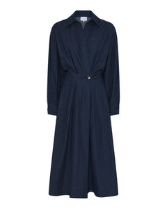 LA ROUGE CHARLOTTE DRES DARK DENIM