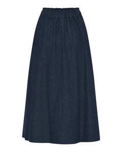 LA ROUGE CHARLOTTE SKIRT DARK DENIM