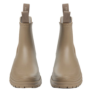 SOFIE SCHNOOR, JODIE RUBBER BOOT DARK SAND