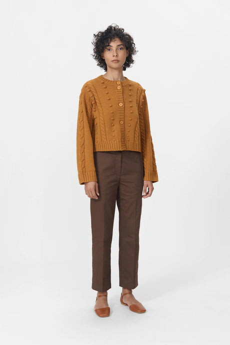 LOVECHILD, COPPOLA PANTS CHESTNUT