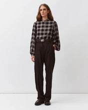 Indlæs billede til gallerivisning DIEGA, CAMOA SHIRT, BLACK CHOCO ECRU