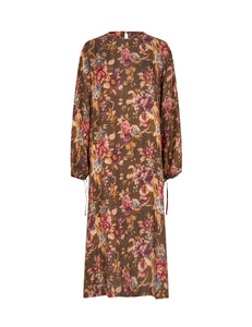 TAPIS NOIR, DEIDRE DRESS DARK OLIVE
