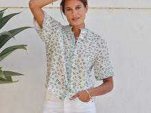 Indlæs billede til gallerivisning M.A.B.E EDIE PRINT TOP GREEN