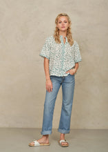 Indlæs billede til gallerivisning M.A.B.E EDIE PRINT TOP GREEN