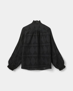 SOFIE SCHNOOR, ESMESW SHIRT - BLACK