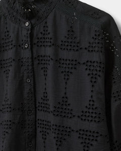SOFIE SCHNOOR, ESMESW SHIRT - BLACK