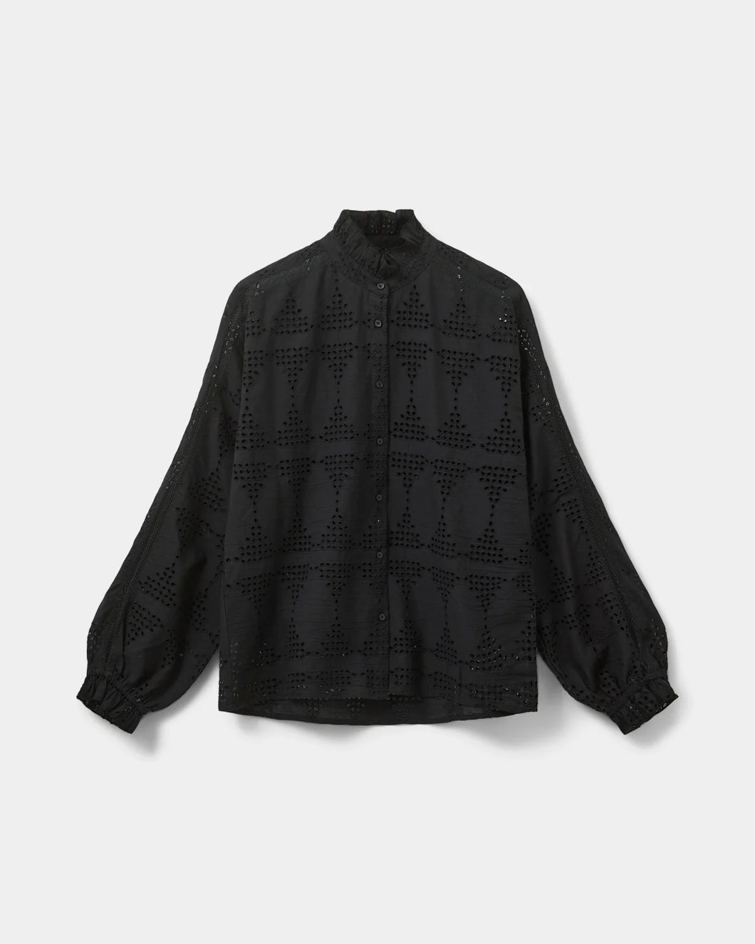SOFIE SCHNOOR, ESMESW SHIRT - BLACK