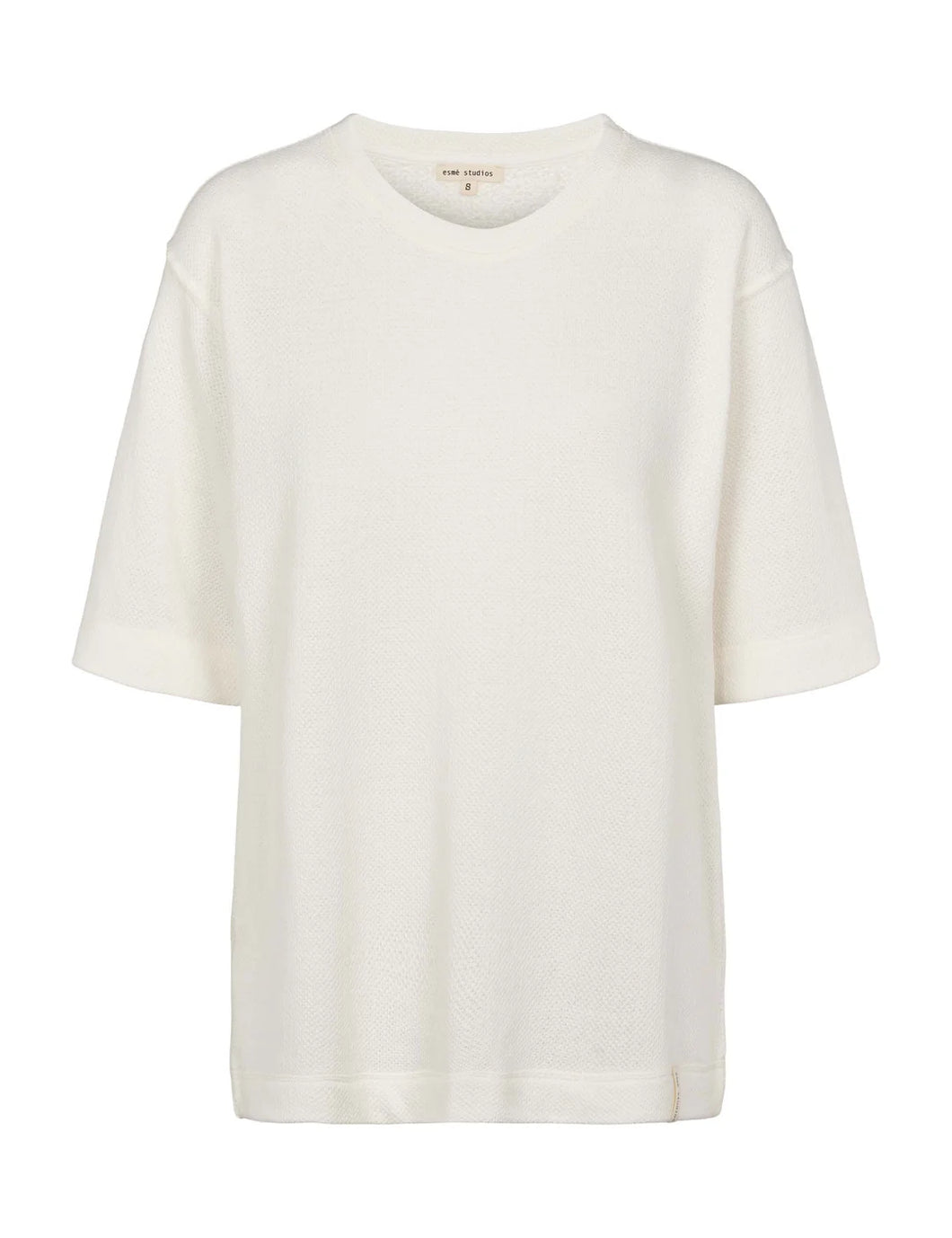 ESME, VITA T-SHIRT SNOW WHITE