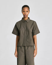 Indlæs billede til gallerivisning GAI &amp; LISVA, ELENA POPLIN SHIRT, BLACK INK