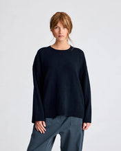 Indlæs billede til gallerivisning GAI &amp; LISVA, EMELY KNIT MIDNIGHT BLUE