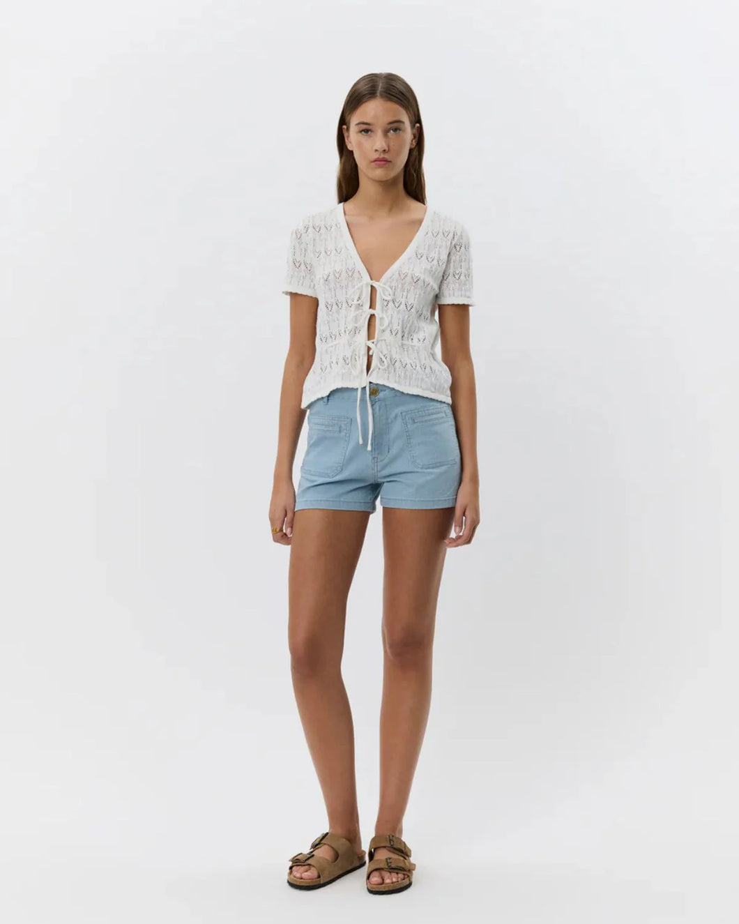 SOFIE SCHNOOR, FLORIANASW BLOUSE - CREAM