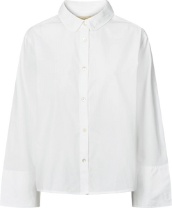 GAI & LISVA, FLORA POPLIN SHIRT WHITE