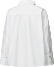 Indlæs billede til gallerivisning GAI &amp; LISVA, FLORA POPLIN SHIRT WHITE