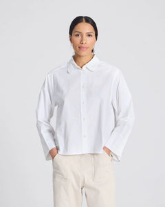GAI & LISVA, FLORA POPLIN SHIRT WHITE