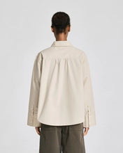 Indlæs billede til gallerivisning GAI &amp; LISVA, FLORA POPLIN SHIRT, ANCIENT GREY