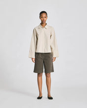 Indlæs billede til gallerivisning GAI &amp; LISVA, FLORA POPLIN SHIRT, ANCIENT GREY