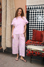 Indlæs billede til gallerivisning CRAS, FLOWER PANTS PINK STRIPE