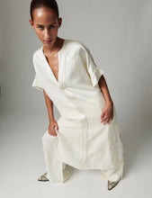 Indlæs billede til gallerivisning DAY, GARSON DRESS LINEN JET STREAM