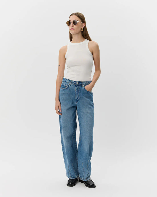 SOFIE SCHNOOR, HAVANA JEANS DENIM BLUE