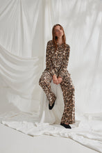 Indlæs billede til gallerivisning HEARTMADE, MABLE SHIRT SHITAKE PRINT BROWN