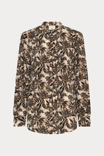 Indlæs billede til gallerivisning HEARTMADE, MABLE SHIRT SHITAKE PRINT BROWN