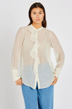 Indlæs billede til gallerivisning HEARTMADE, MIRANNA SHIRT OFFWHITE