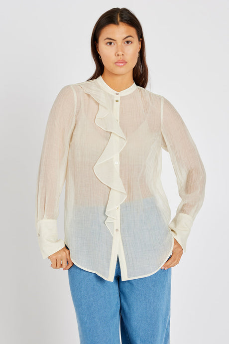 HEARTMADE, MIRANNA SHIRT OFFWHITE