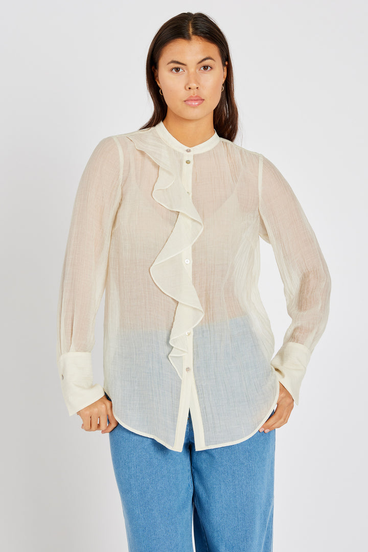HEARTMADE, MIRANNA SHIRT OFFWHITE