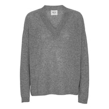 Indlæs billede til gallerivisning BETA, HAIMA V-NECK GREY