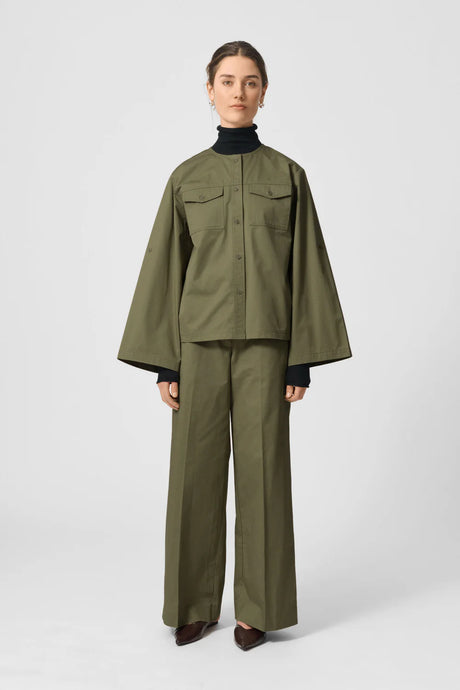LOVECHILD, HARPER PANTS - ARMY GRØN