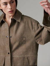 Indlæs billede til gallerivisning DAY, HARRY SUEDE JACKET, WALNUT
